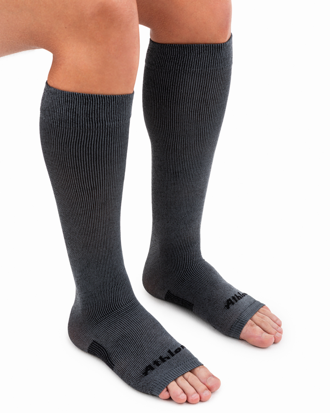 Medias antiembolicas a la rodilla Athlon